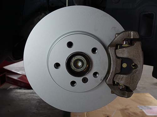 ローター・パッド・センサーすべて新品へ交換