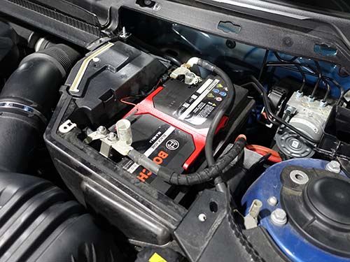 AGMバッテリー交換（BOSCH製 BLA-80-L4）