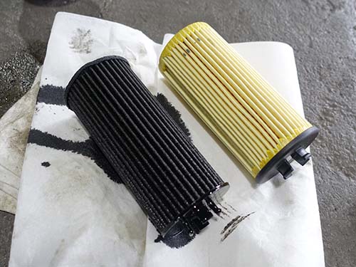 オイルエレメント交換