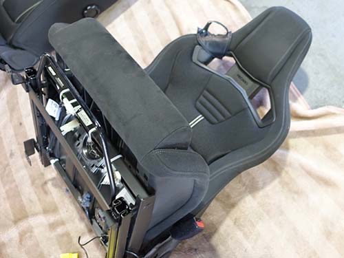 RECAROシート装着