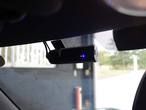 ユピテル製前後カメラドライブレコーダー（SN-TW91di）装着