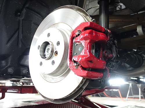 MINI U25 低ダストブレーキパッド交換