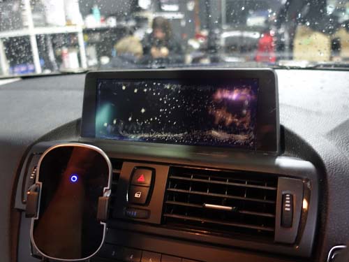 第2世代ナビ（CIC ID2）用モニターのクラック・気泡発生による視認性不良