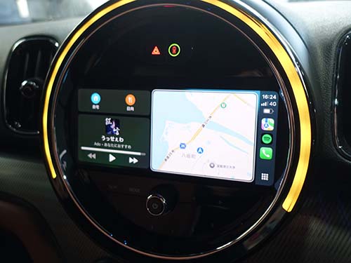 F60 ミニ クロスオーバー コーディング|カープレイのフルスクリーン化