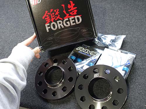 iiD製ホイールスペーサー