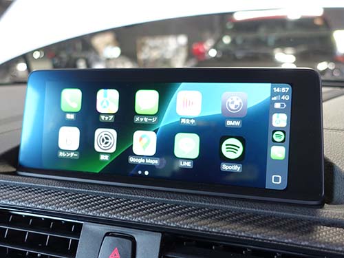 BMW F87 M2 カープレイをフルスクリーン化