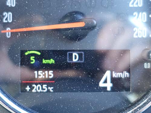 ACCの動作初期速度変更（5km/h）