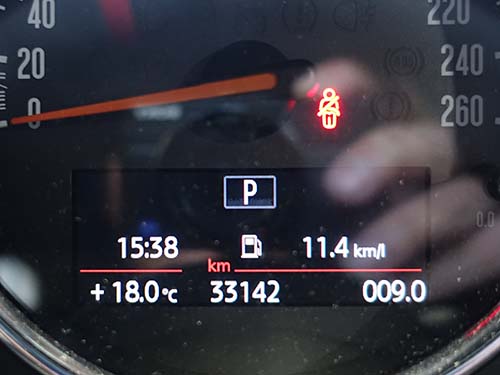 メーター内情報表示の追加