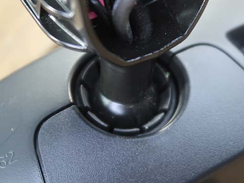 ミニ純正中古ETC内蔵ルームミラーを使用して交換修理