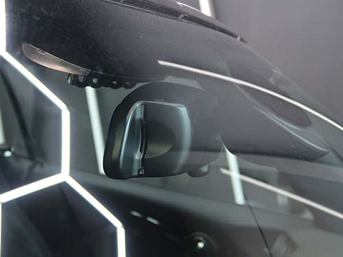 ミニ純正中古ETC内蔵ルームミラーを使用して交換修理