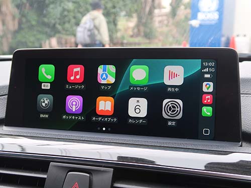 BMW F31 アップルカープレイ有効化