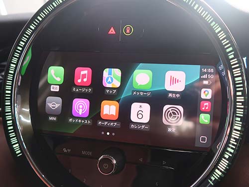 MINI CarPlay|F55 LCI2に認証コード方式で有効化