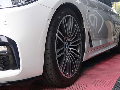 H&Rスプリングで約30mmローダウン