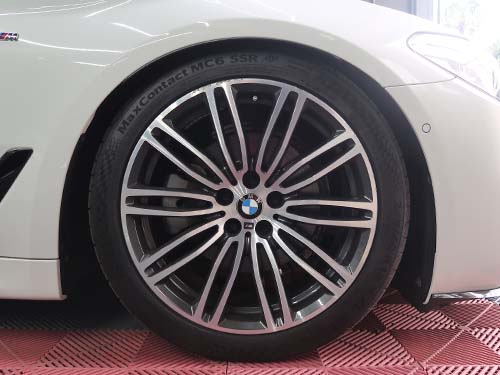 BMW G31 ローダウン|H&R製スポーツスプリング装着