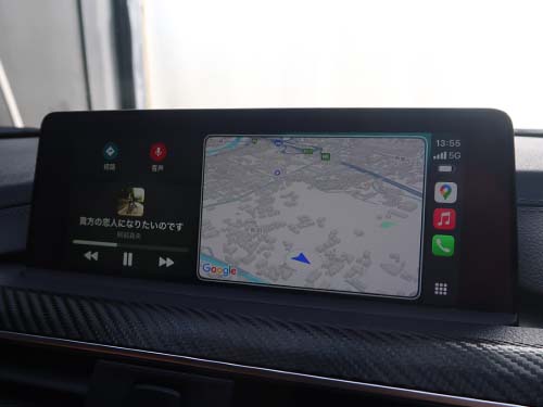 BMW F36 カープレイ有効化+フルスクリーン化