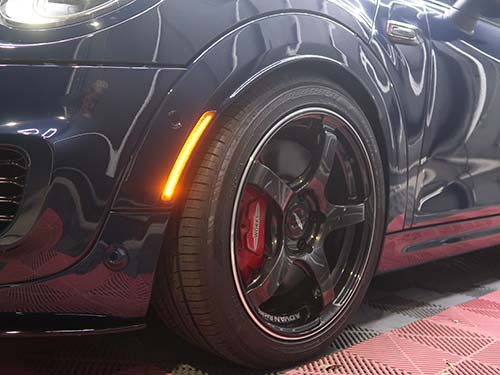 左右ともにサイドマーカー点灯が復旧