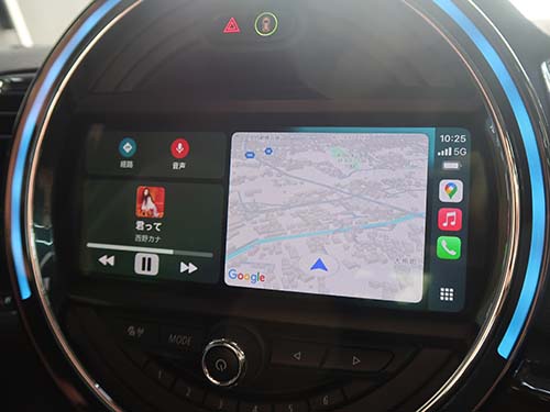 MINI F54 クラブマン カープレイ フルスクリーン化