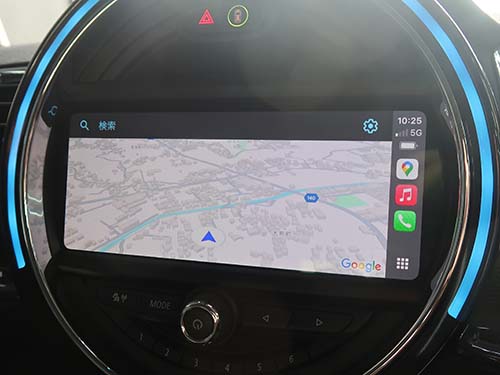 MINI F54 クラブマン カープレイ フルスクリーン化