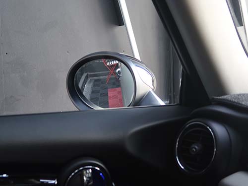 MINI F56 クーパーS コーディング|後退時の助手席ドアミラー下降角度変更(浅め)