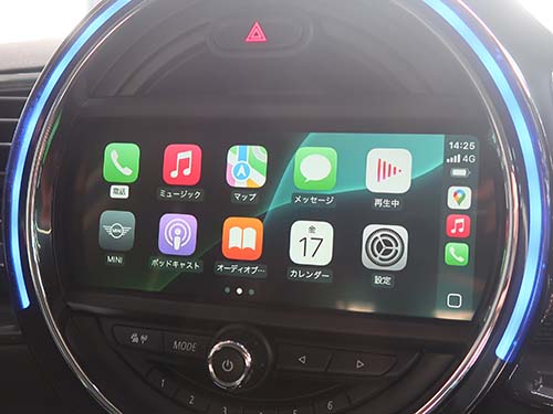 2017年式F54クラブマン(前期)へ純正Apple CarPlay有効化