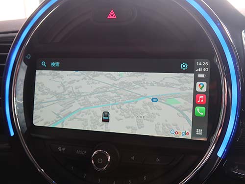 Apple CarPlay フルスクリーン化