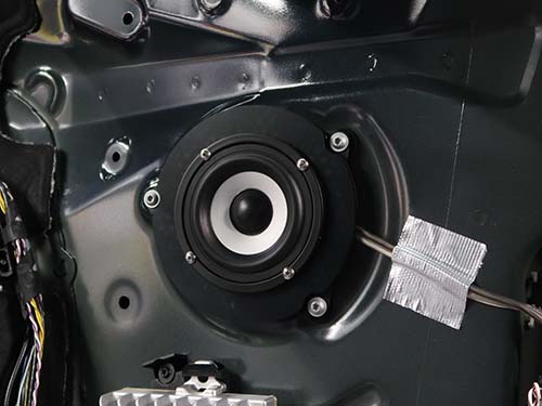 MINI F56 スピーカーのアップグレード