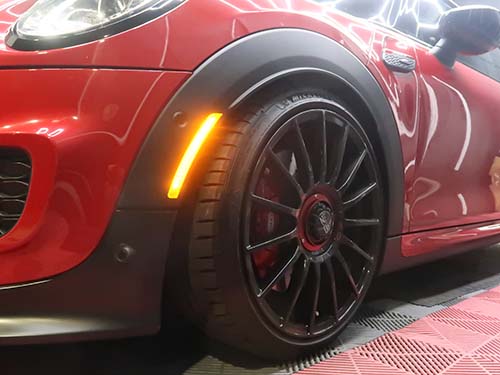 ライコウ製USサイドマーカー用全面発光LEDユニットの組み込み