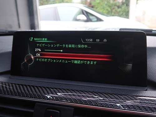 BMW M3 F80 地図更新