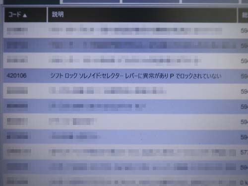 MINI F54 ギアセレクター 故障