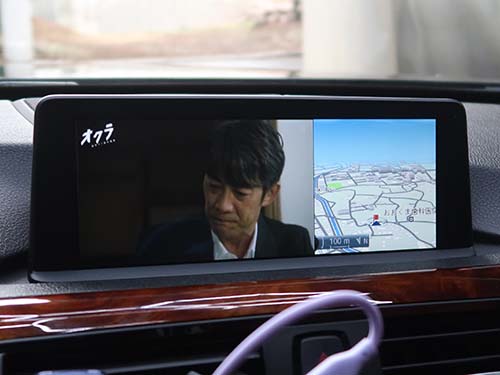 a/tack製 地デジチューナー（AT-DTV4X Pro）装着