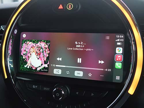 Apple CarPlay フルスクリーン化