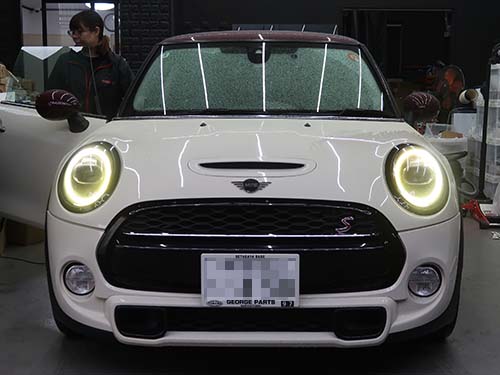 MINI F56 デイライト 修理