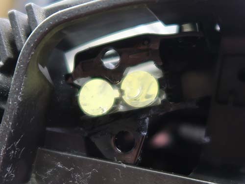 デイライト導光用アクリルのリペア