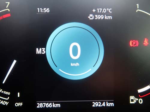 純正同等の操作感でシフトチェンジ