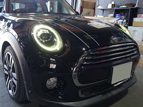 白く明るいリングライトの発光を回復させる