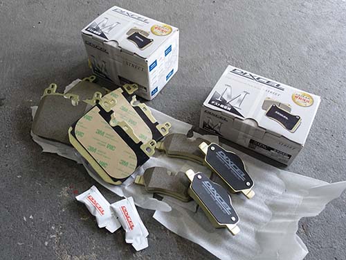 DIXCEL製低ダストブレーキパッド「Mタイプ」
