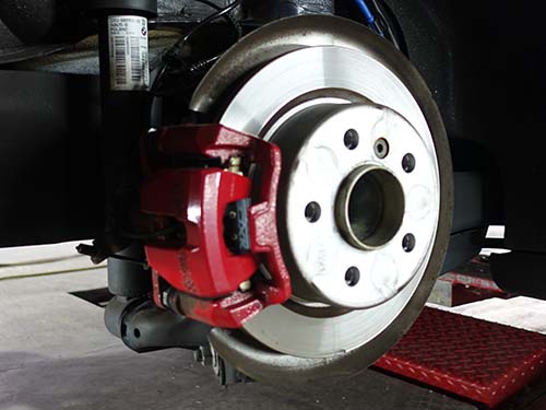 MINI F56 JCW GP3 ブレーキパッド交換