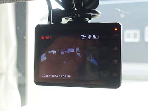 ユピテル製 全方向3カメラドライブレコーダー（Z-330）