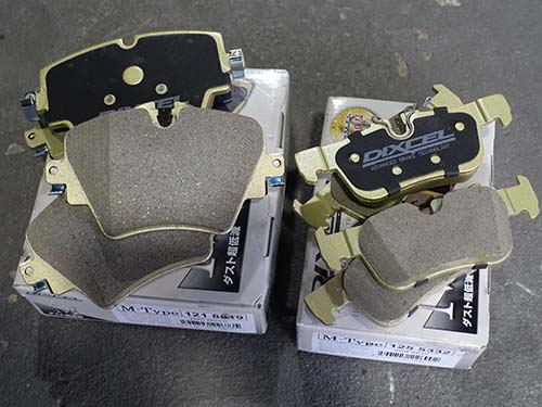 DIXCEL製低ダストブレーキパッド(Mタイプ)