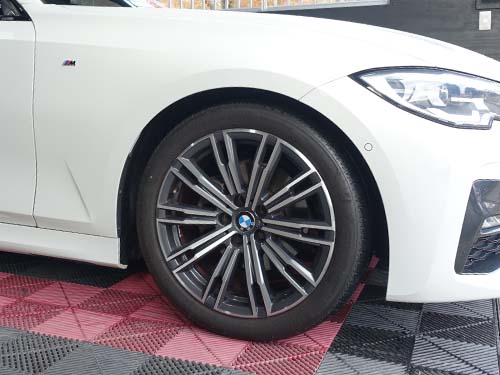 3D Design製ローダウンスプリングを装着