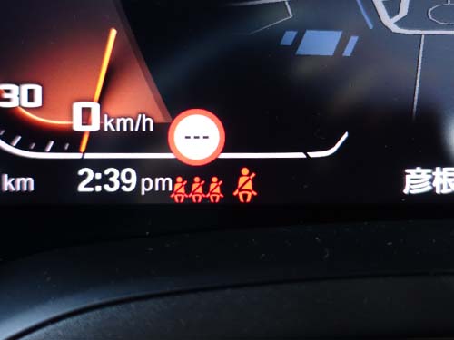 BMW 3シリーズ G20 320d コーディング|シートベルト非装着時の警告音無効化（警告灯は点灯）