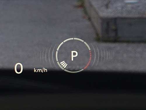 ヘッドアップディスプレイ（HUD）スポーツ表示にシフトポジション表示追加