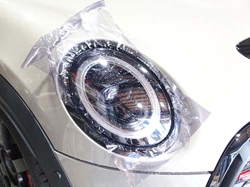 MINI F56 JCW プロテクションフィルム施工