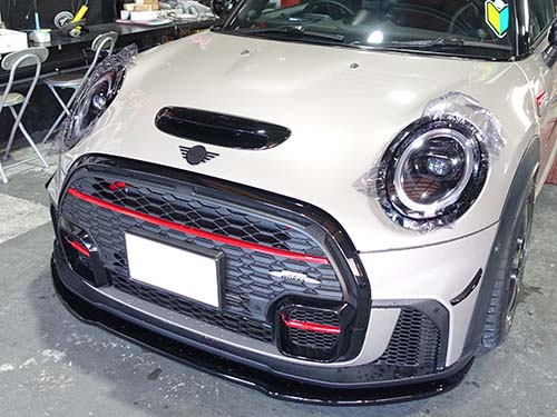 MINI F56 JCW プロテクションフィルム施工