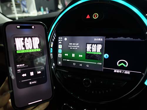 iPhoneの地図・音楽・通話・メッセージを安全に使用可能