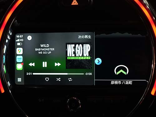 純正Apple CarPlay有効化