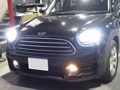 ハロゲンヘッドライトのLED化
