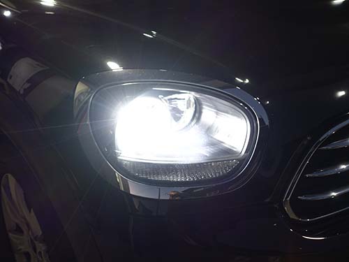 ベロフ製ハロゲンヘッドライト用LEDバルブ へ交換