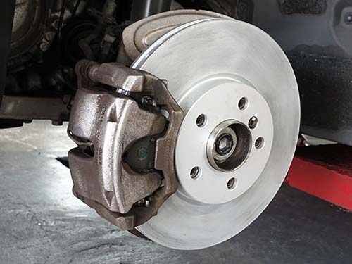 DIXCEL製ブレーキディスクローター(PD)交換