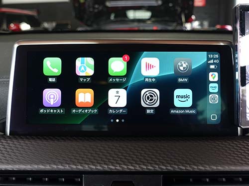 BMW X2 F39 カープレイ有効化